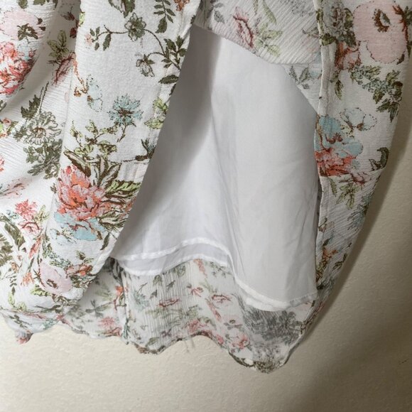 Frye Floral Sleeveless Dress XXL Lined 2X Cottagecore - Picture 6 of 8